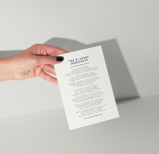 The A-Level Manifesto