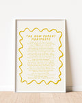 New Parent Manifesto giclée print