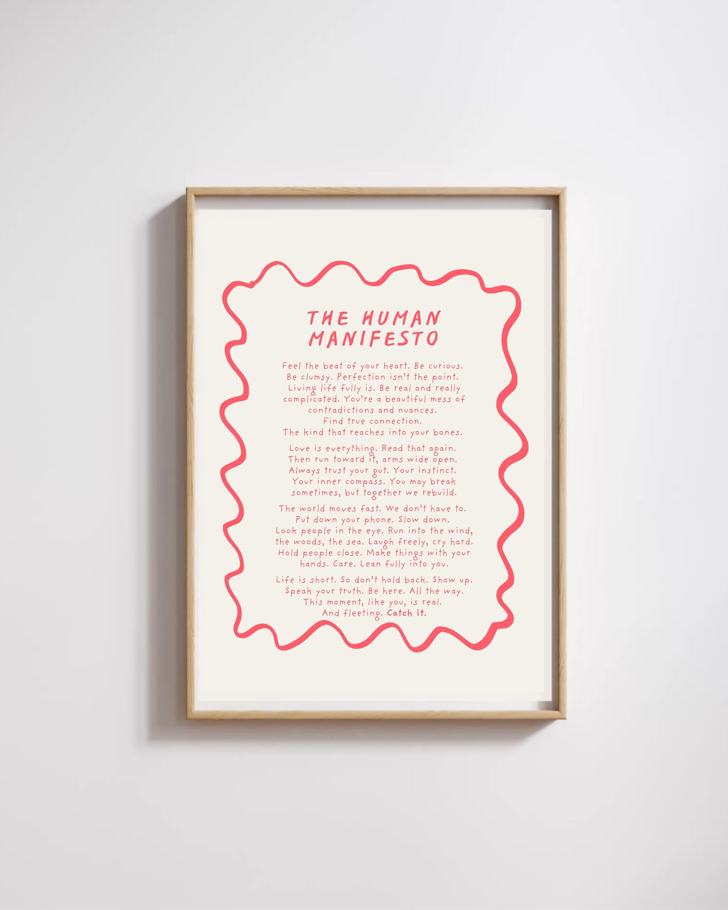 The Human Manifesto giclée print