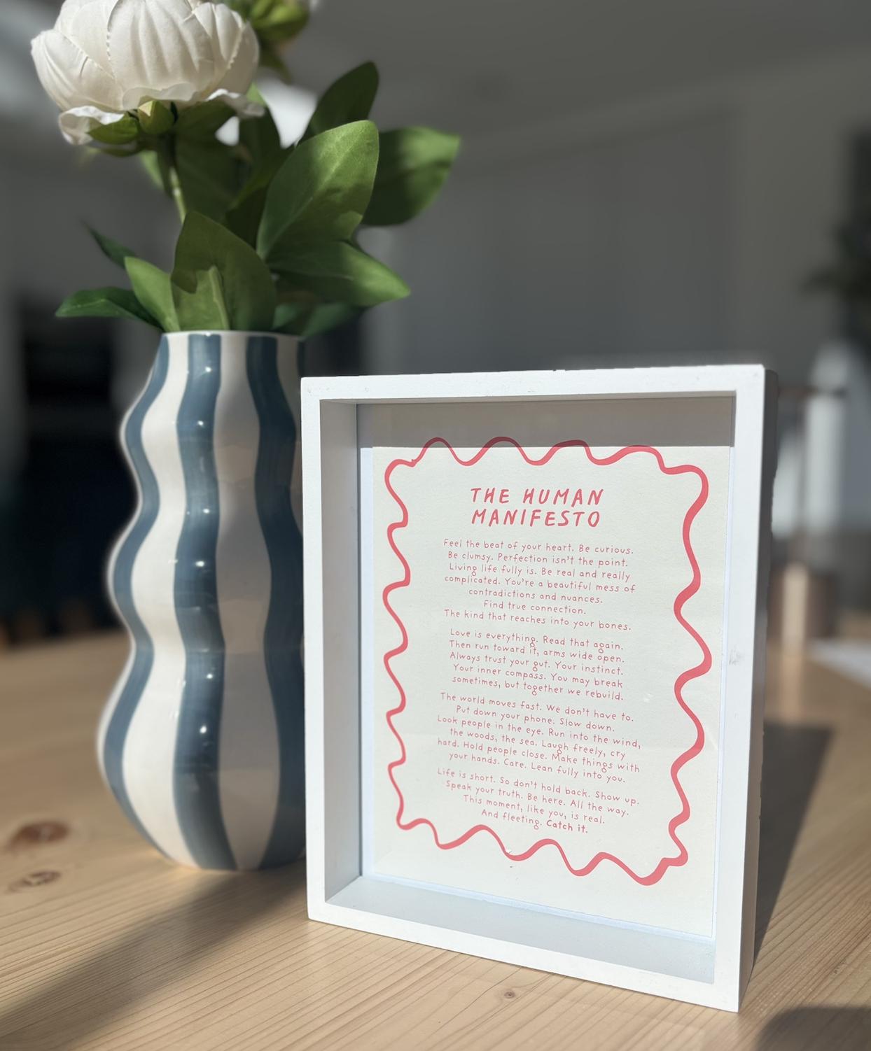 The Human Manifesto giclée print