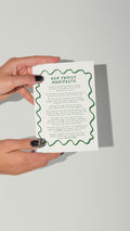 Family Manifesto Postcard Print (A6)