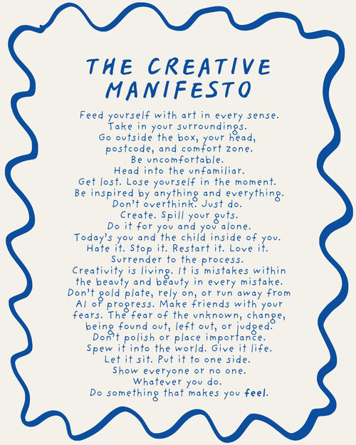Creative Manifesto giclée print