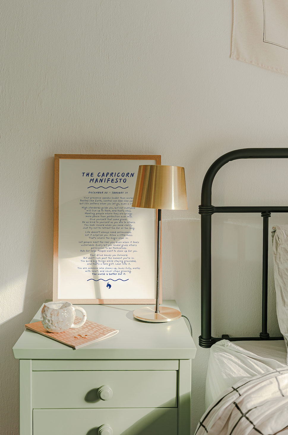 The Capricorn Manifesto Art Print (Unframed)