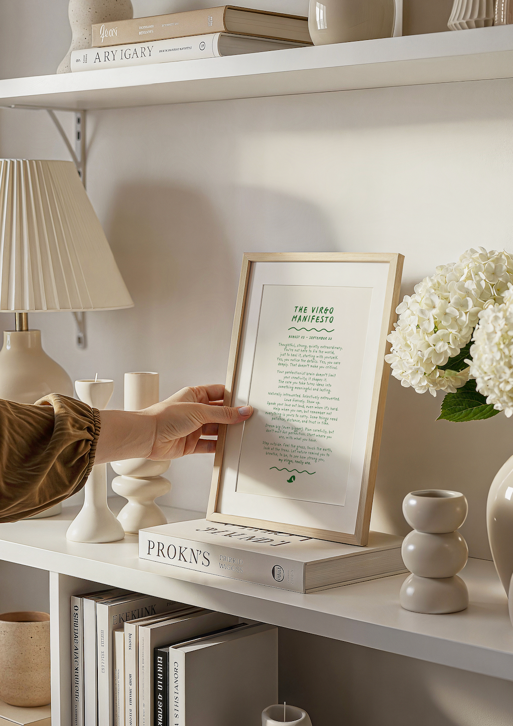 Virgo Manifesto Print (unframed)