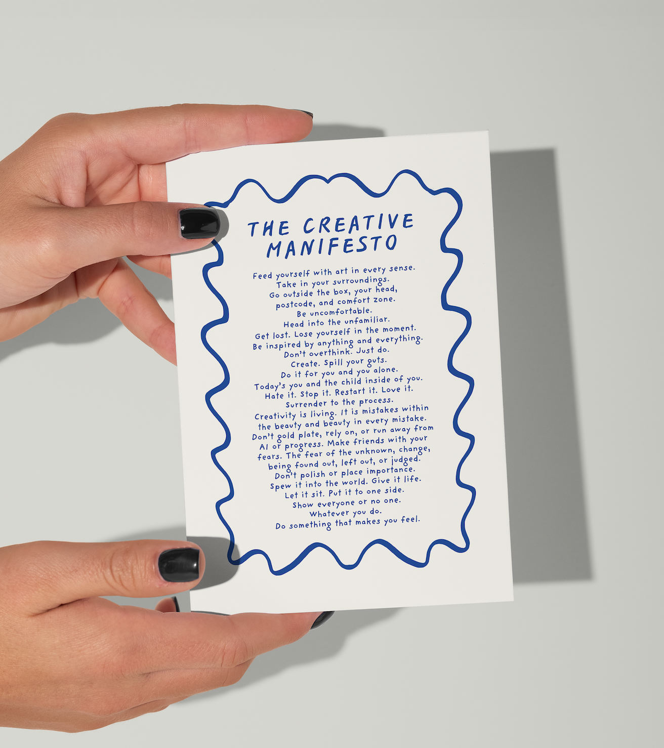 The Creative Manifesto Print (Unframed)