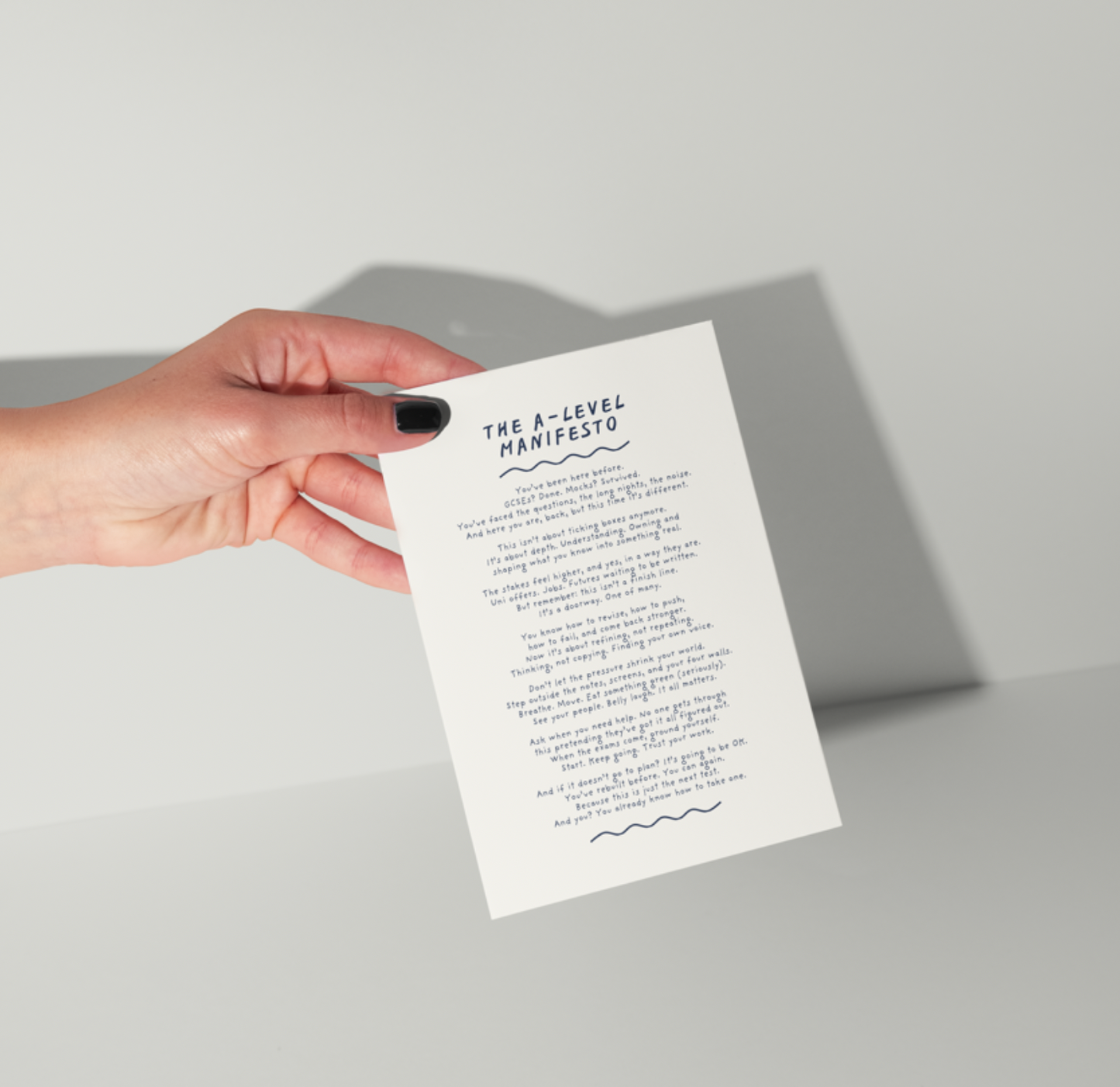 The A-Level Manifesto