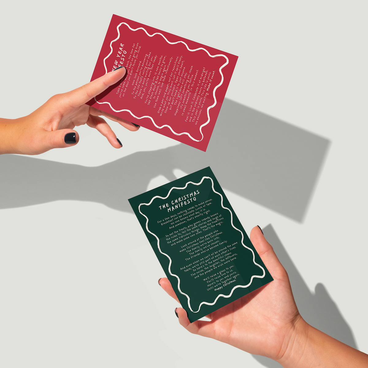 Christmas Manifesto Card