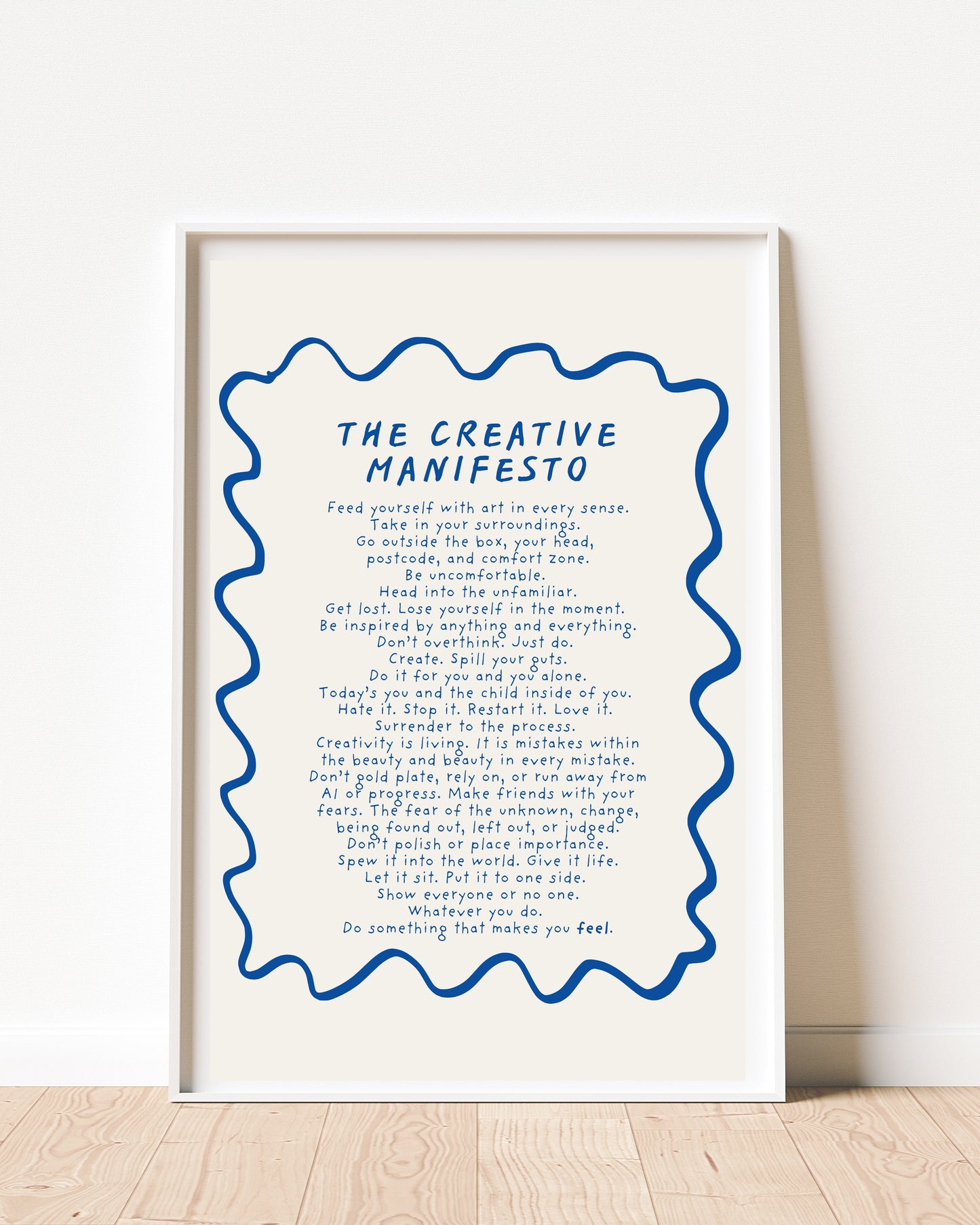 The Creative Manifesto Print (Unframed)