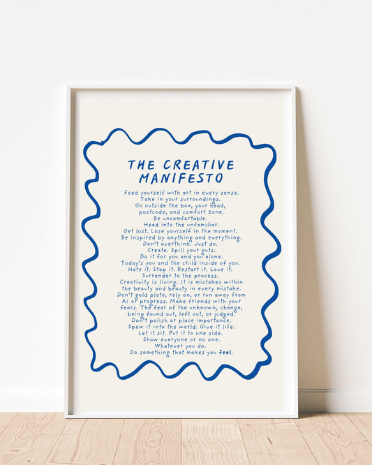 The Creative Manifesto Print (Unframed)