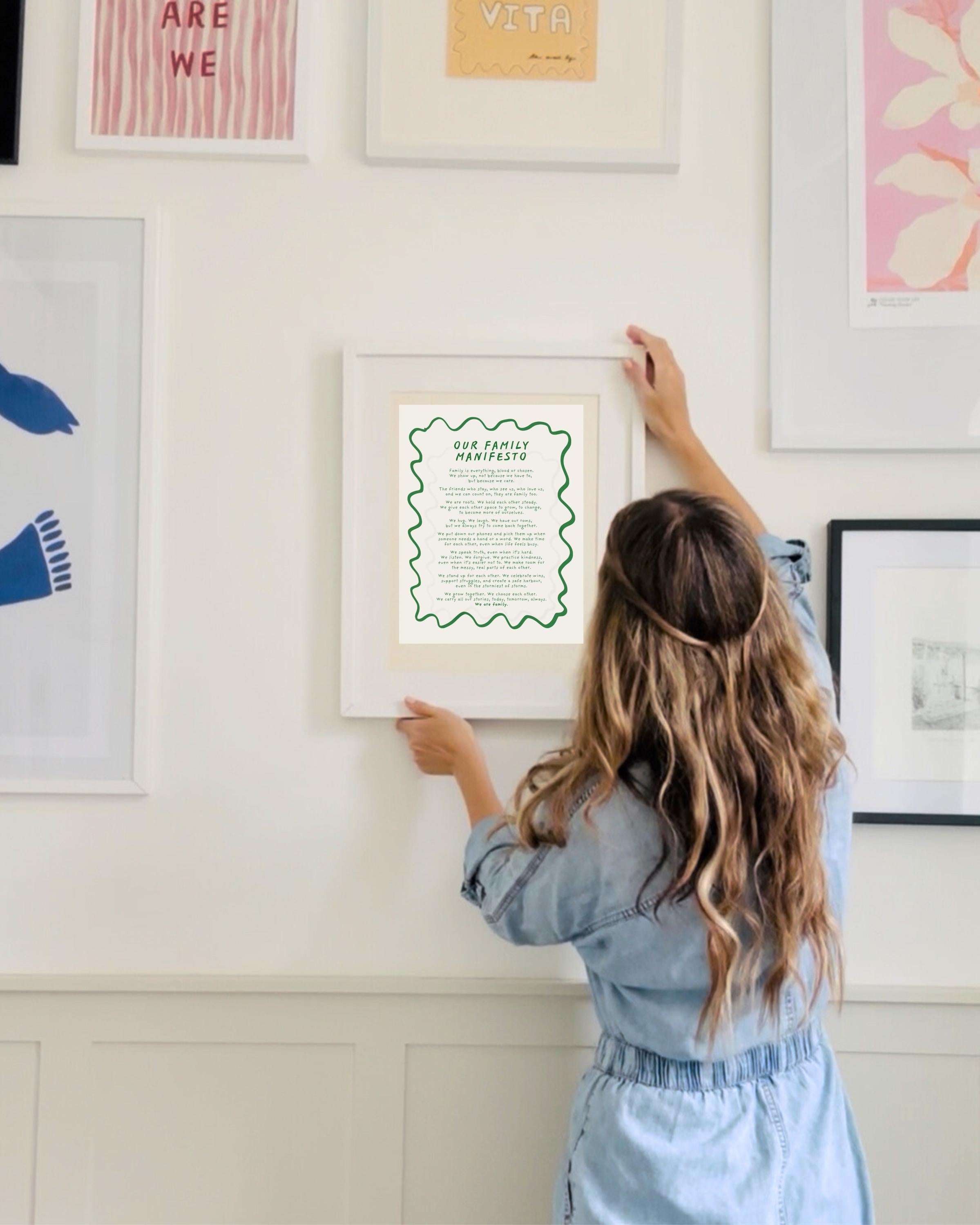 Our Family Manifesto giclée print